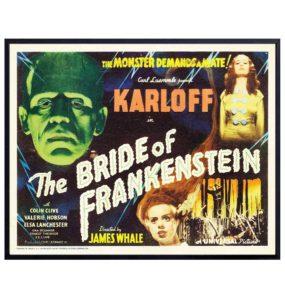 The Bride of Frankenstein starring Karloff from 1935